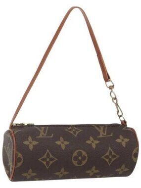 LOUIS VUITTON Monogram Papillon Pouch LV Auth